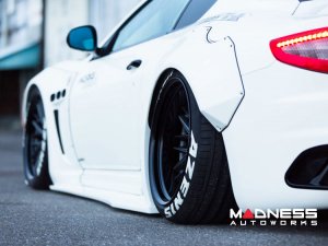 Maserati GranTurismo Custom Wheels - VWS-2 by Vossen - Matte Gunmetal / Matte Black Barrel